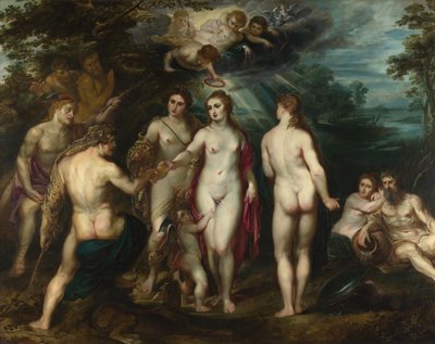 Het oordeel van Parijs door Peter Paul Rubens